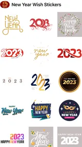 New Year Wish Stickers screenshot 2