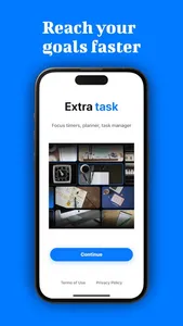 Extra task: focus timer & more screenshot 0