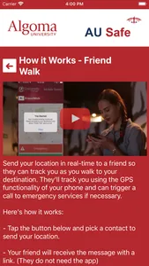 AU Safe - Algoma University screenshot 2