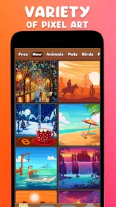 Coloring Apps: Color by Number screenshot 1