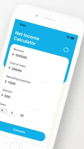 Net Income Calculator App screenshot 1