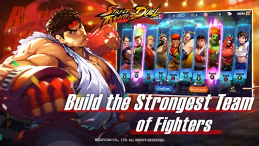 Street Fighter Duel - Idle RPG screenshot 1