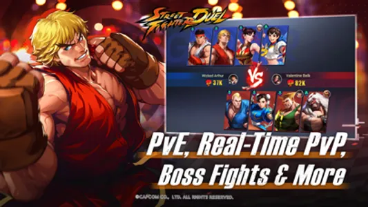 Street Fighter Duel - Idle RPG screenshot 3