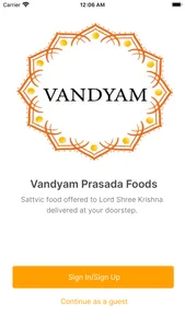 VANDYAM PRASADA FOODS screenshot 0