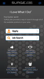 SURGE Jobs screenshot 0