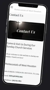 Pentecostals of West Houston screenshot 1