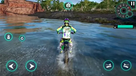 Motorbike Offroad Simulator 3D screenshot 1