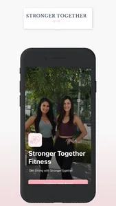 Stronger Together Fitness screenshot 0