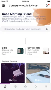 CornerstonedFw Church screenshot 1