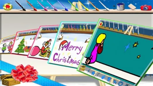 Snow Draw - Xmas colors screenshot 2