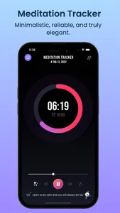 mTracker: Meditation Tracker screenshot 0