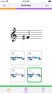 Flute Quiz screenshot 1