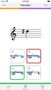 Flute Quiz screenshot 2