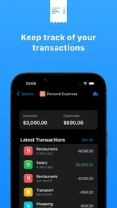 Expenser: Expenses Tracker screenshot 1