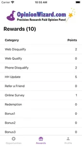 OpinionWizard New screenshot 0