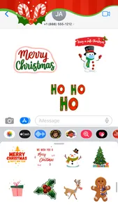 Christmas: Animated Stickers screenshot 1