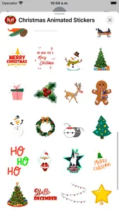 Christmas: Animated Stickers screenshot 2