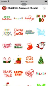 Christmas: Animated Stickers screenshot 4