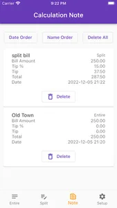 Tip Calculator bill tip split screenshot 2