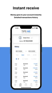 TipsME - leave tips online screenshot 1