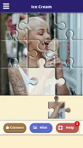 Ice Cream Love Puzzle screenshot 0