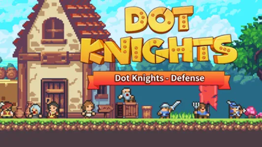 Dot Knights - Defense screenshot 0