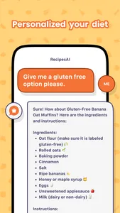 AI recipes - Your Meal Planner screenshot 1