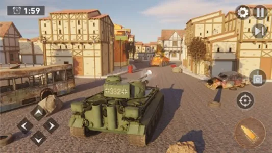 War of Tanks World Battle Game screenshot 0