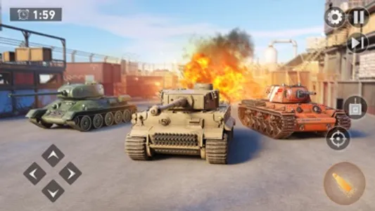 War of Tanks World Battle Game screenshot 4