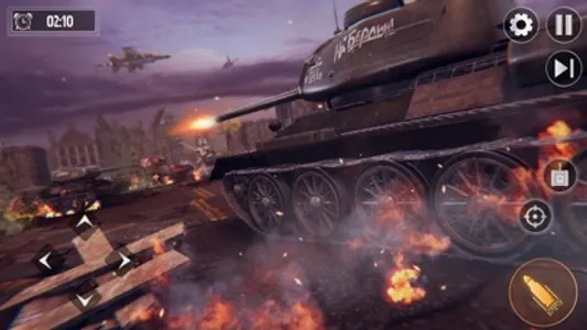 War of Tanks World Battle Game screenshot 5