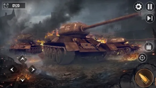 War of Tanks World Battle Game screenshot 6