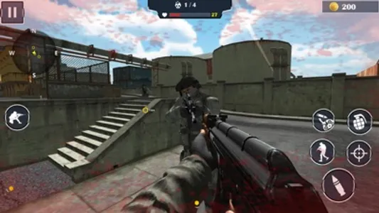 Modern War Gun Shooting Game screenshot 1