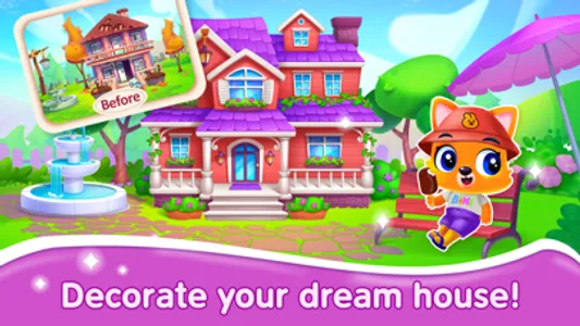 Car Build House Games for Kids screenshot 4