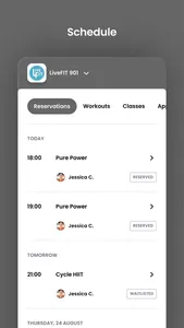 LiveFIT 901 screenshot 2