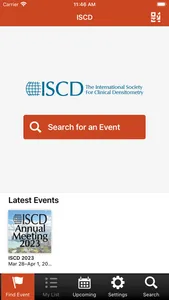 ISCD Events screenshot 0