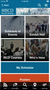 ISCD Events screenshot 2