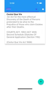 Ghana Law Dictionary screenshot 1