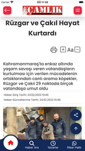 Yozgat Çamlık Gazetesi screenshot 1