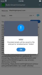 Bulk Email Extractor screenshot 2