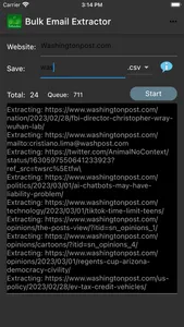 Bulk Email Extractor screenshot 6