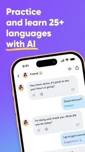 Al Language Tutor - Fluently screenshot 0