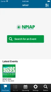 NPIAP Annual Conference screenshot 0