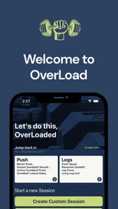 OverLoad Fitness - Gym Tracker screenshot 0