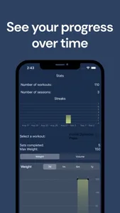 OverLoad Fitness - Gym Tracker screenshot 5