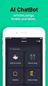 Chatbot AI - AI Writing for Me screenshot 0