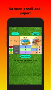 Pelly's Mini Golf Scorecard screenshot 4