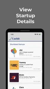 Cuebit - Startup Deal Flow screenshot 1