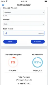 EMI Calculator For Loans screenshot 3