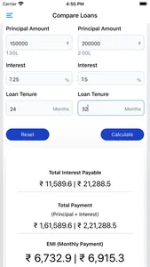 EMI Calculator For Loans screenshot 4