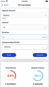 EMI Calculator For Loans screenshot 6